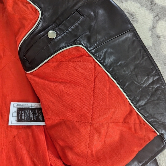 Rag & Bone Black Arrow Leather Jacket 1298.00 Retail Size 6 BRAND NEW WITH TAGS - Picture 9 of 11